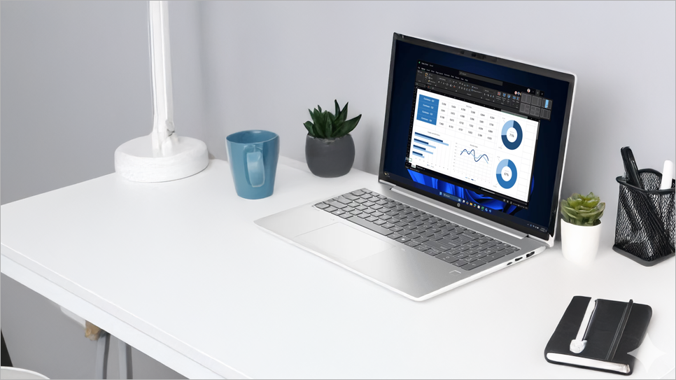 HP ProBook 4 G1i 노트북 정면 모습 소개