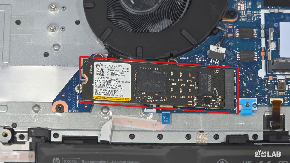 HP ProBook 4 G1i 노트북 SSD 업그레이드 최대 1TB 가능