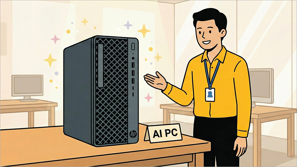 HP EliteDesk 8 G1i 데스크탑 컴퓨터 AI PC 추천
