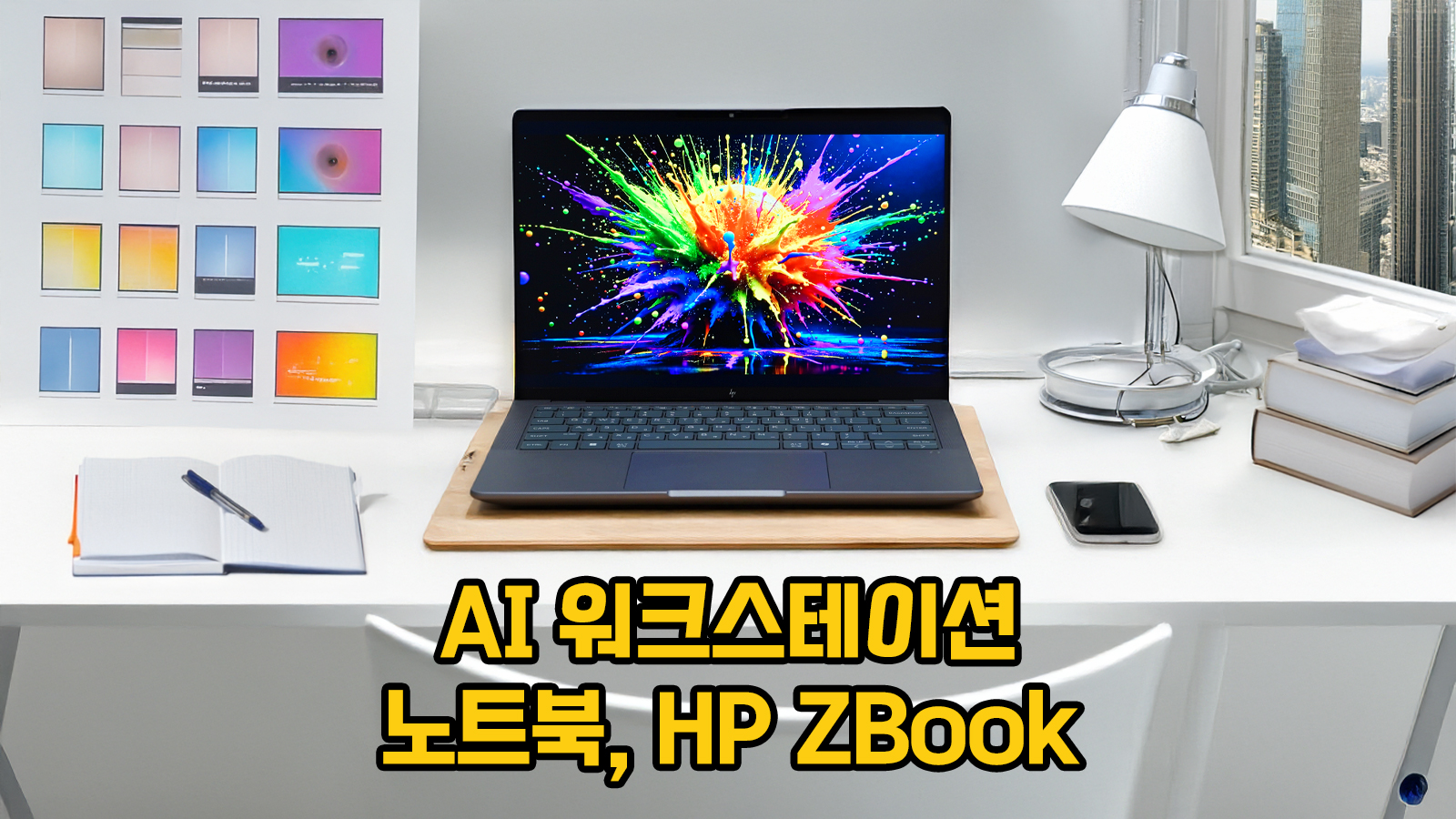 HP ZBook 울트라 G1a 최대 50TOPS 노트북 모델