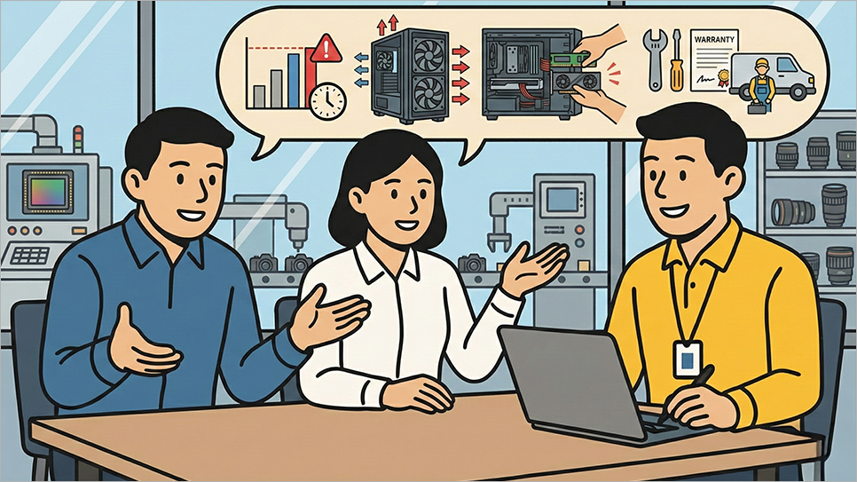 카메라 제조 기업의 IT 솔루션 컨설팅