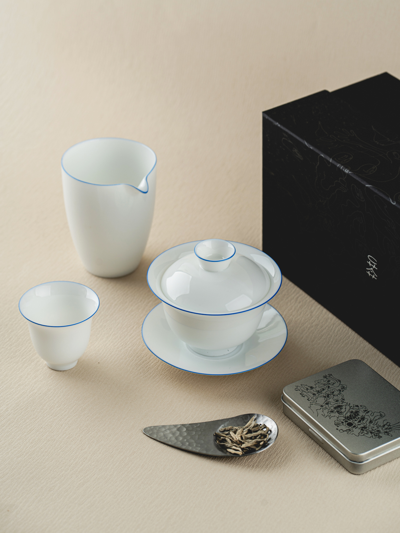 [차아] Gaiwan set 大 | 2-3인 세트