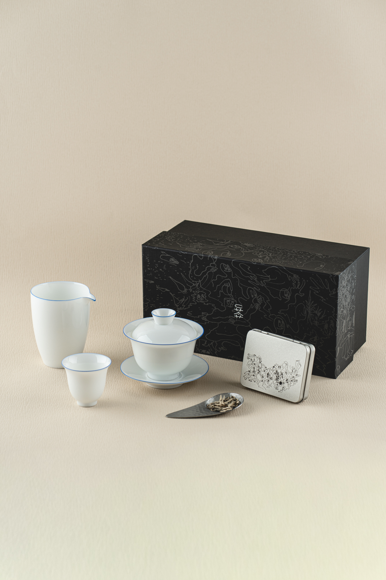 [차아] Gaiwan set 大 | 2-3인 세트