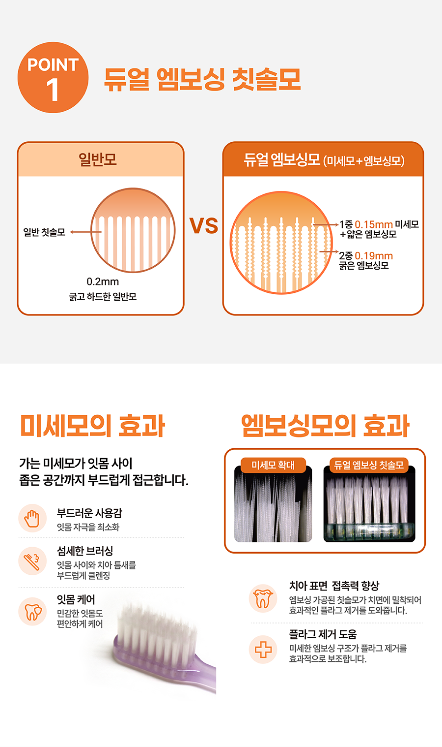 (실속팩) 러블리티스 데일리 엠보싱 칫솔 12개입