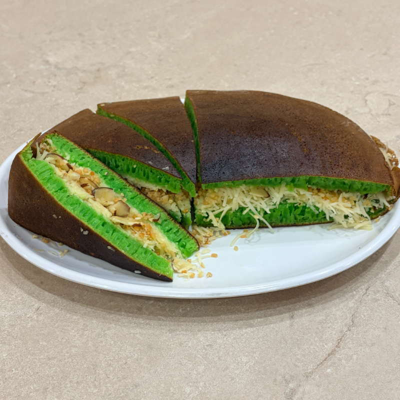 Martabak Manis Gulung Pandan Almond 900g