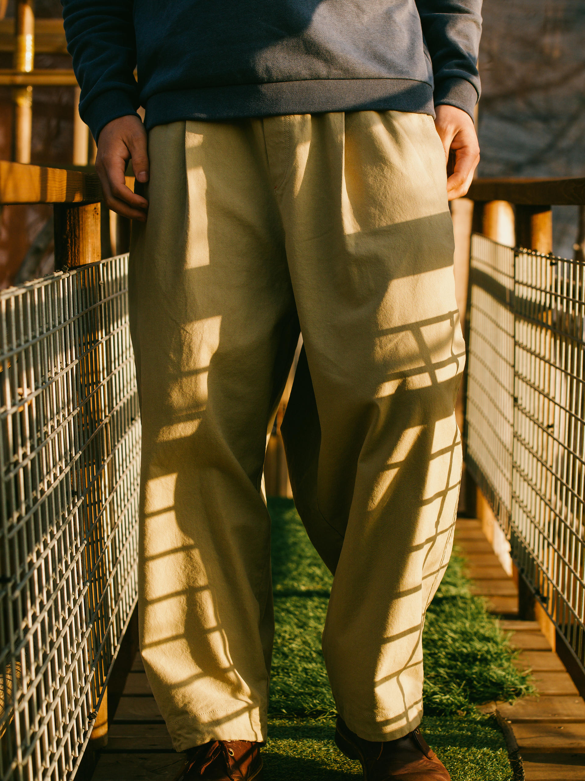 [Lodge] GoGo Pants Breeze - Olive Beige (Unisex)