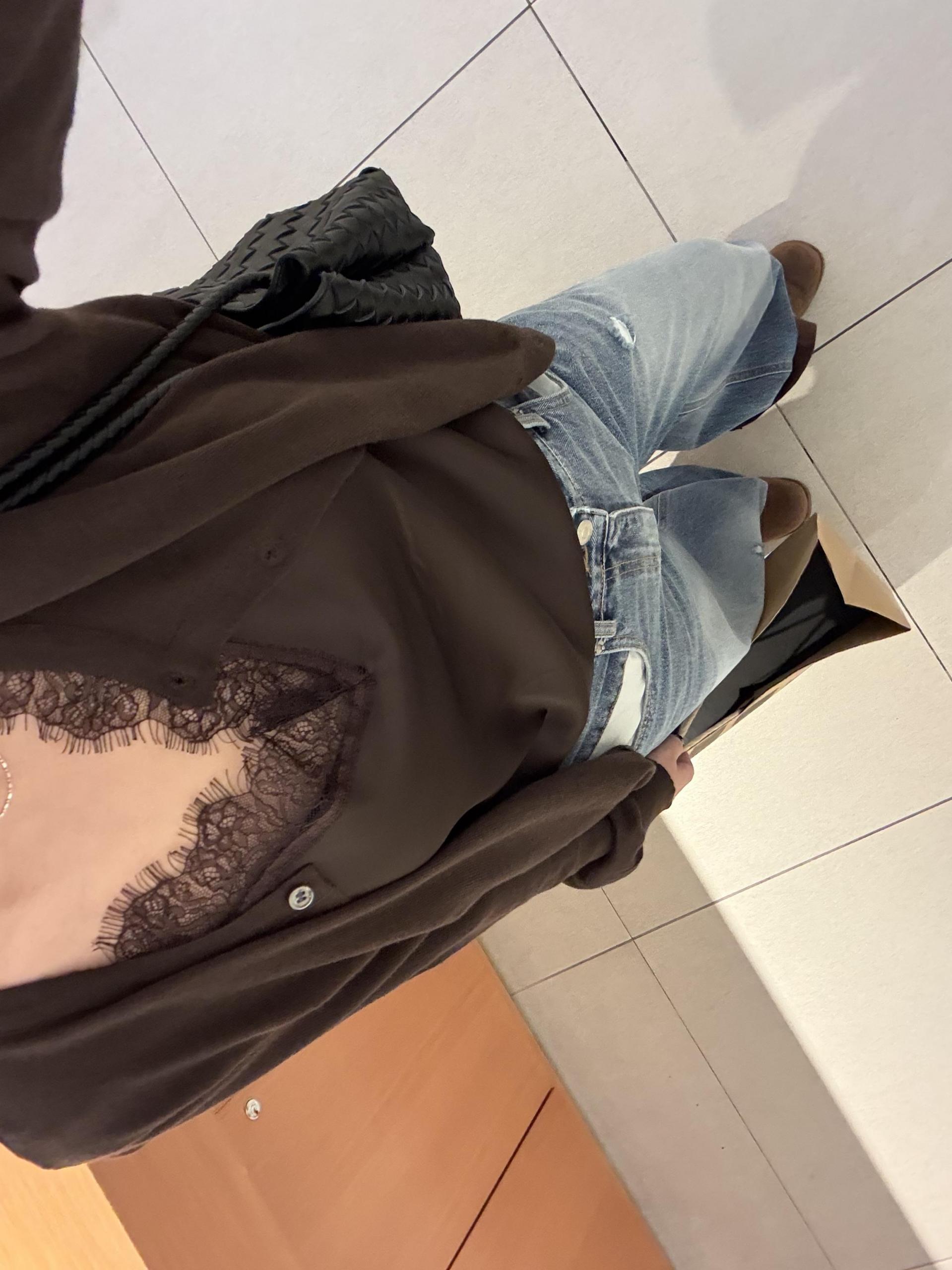 레이스슬립가디건(3일공구가)