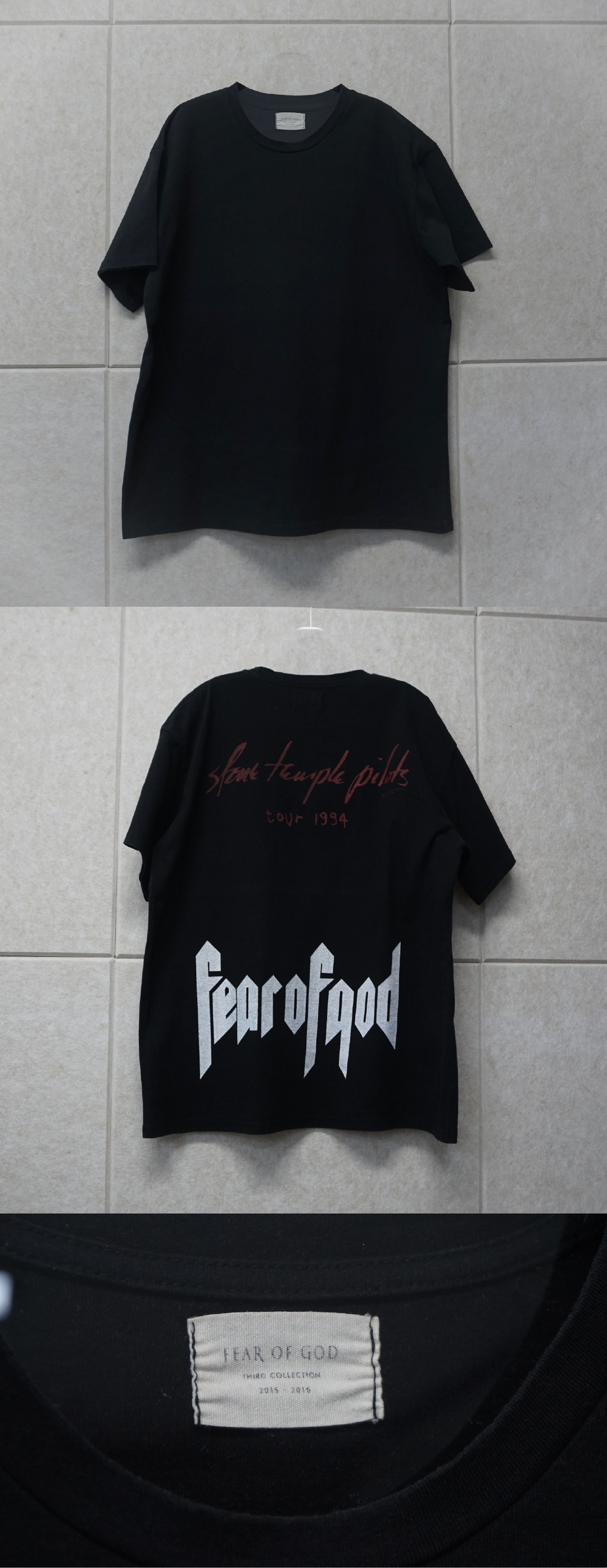 [01] 종현 "FEAR of GOD" 티셔츠
