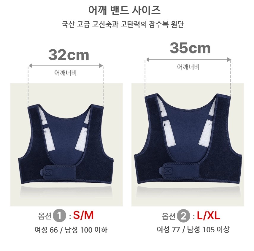 약손드림 조끼형 어깨 EMS 저주파 마사지기 안마기 뭉침 결림 보호대 자세교정