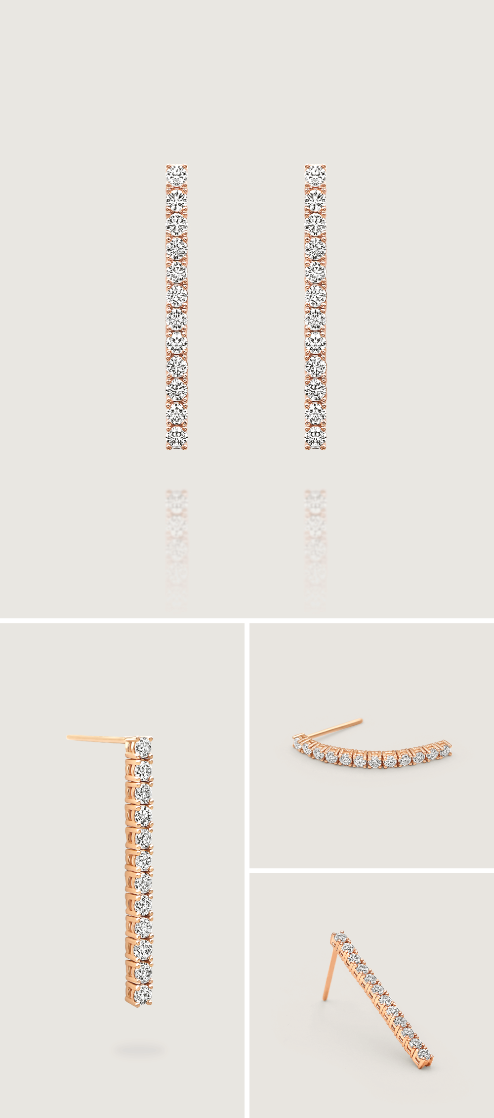 Bright Drop Earring (2.0mm)