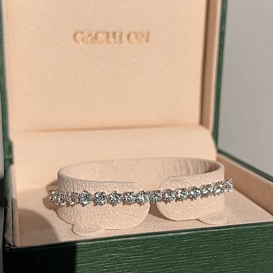 플라워 테니스 팔찌 (2.75mm)