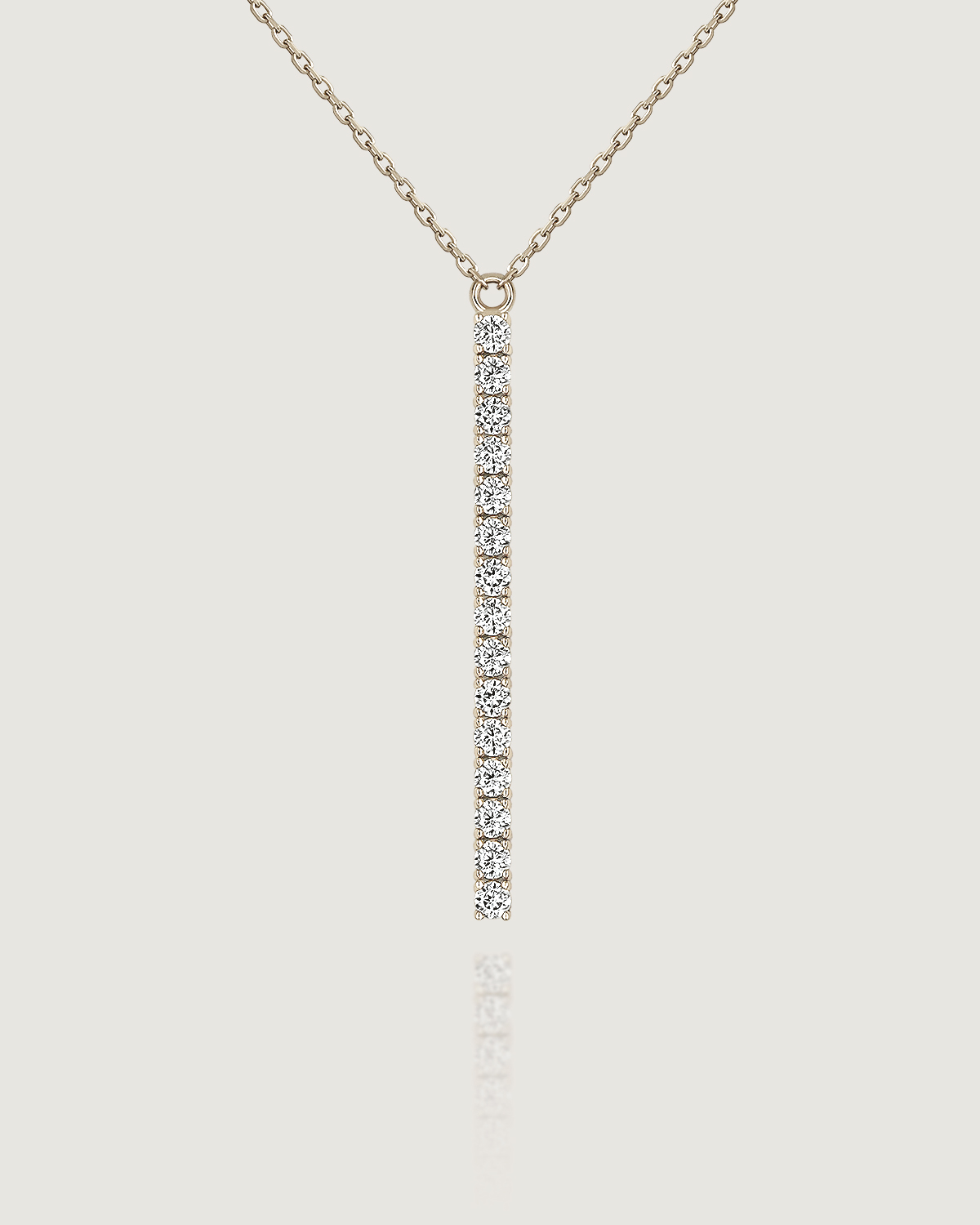 Bright Drop Necklace (2.0mm)