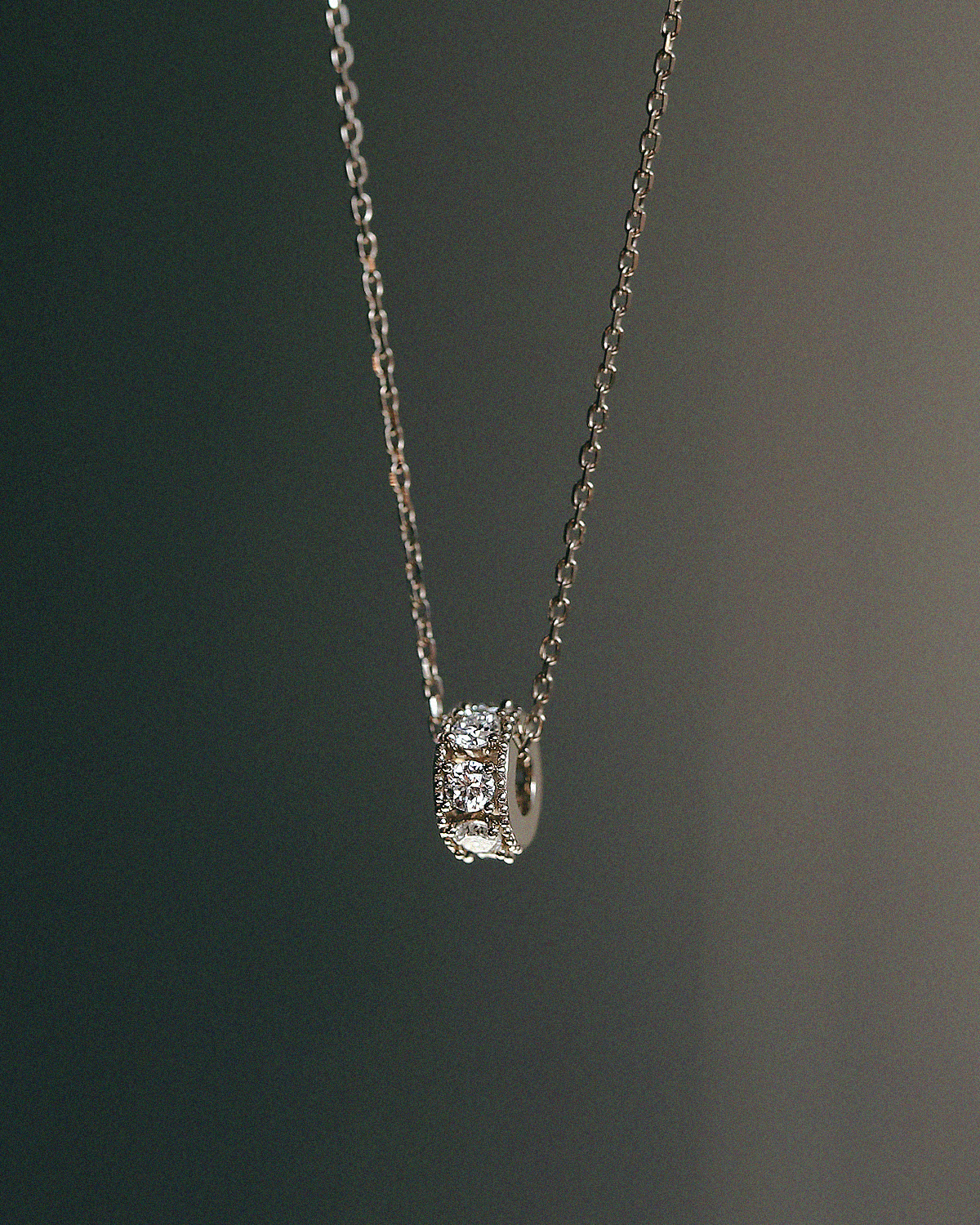 Duet Necklace (Diamond)