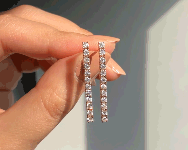 Bright Drop Earring (2.0mm)
