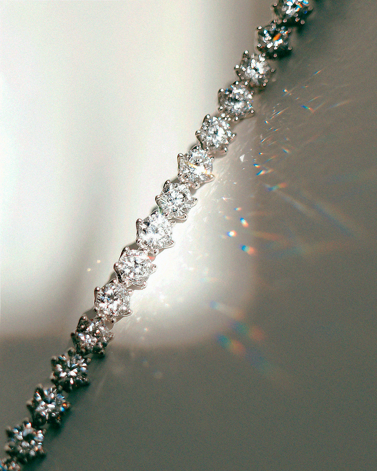 플라워 테니스 팔찌 (2.75mm)