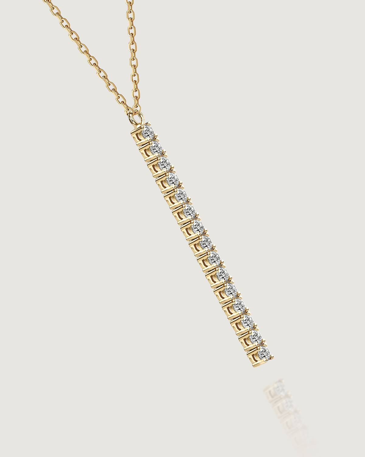 Bright Drop Necklace (2.0mm)