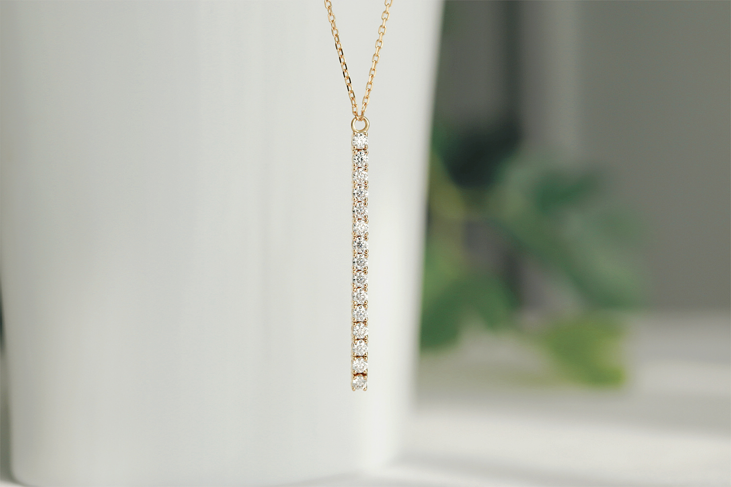Bright Drop Necklace (2.0mm)