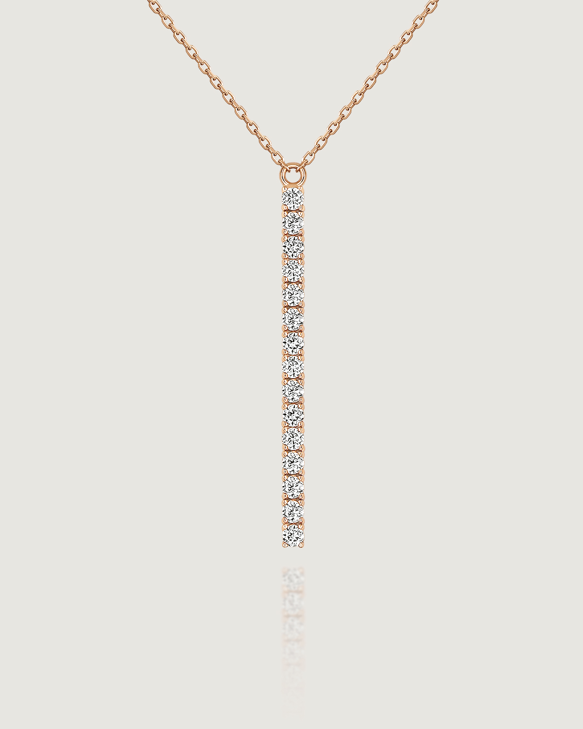 Bright Drop Necklace (2.0mm)