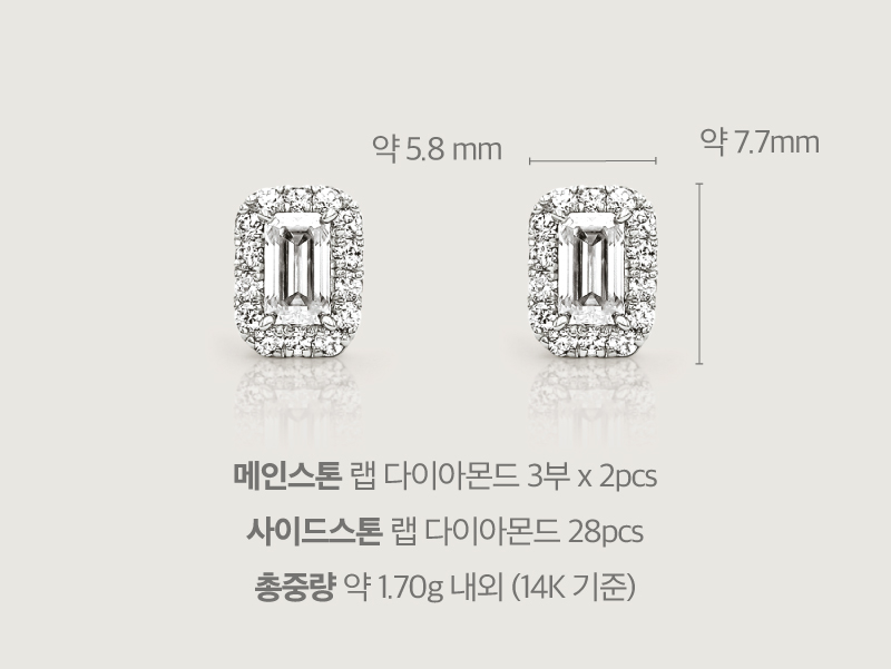 Lake Carat Earring