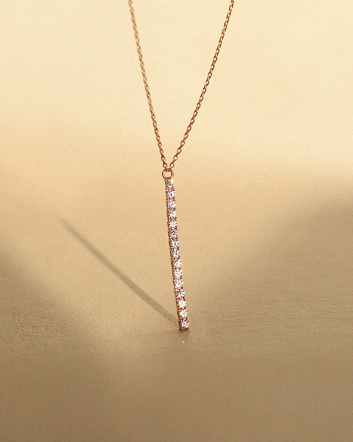 브라이트 드롭 목걸이 (2.0mm)