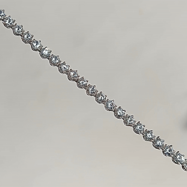 플라워 테니스 팔찌 (2.75mm)