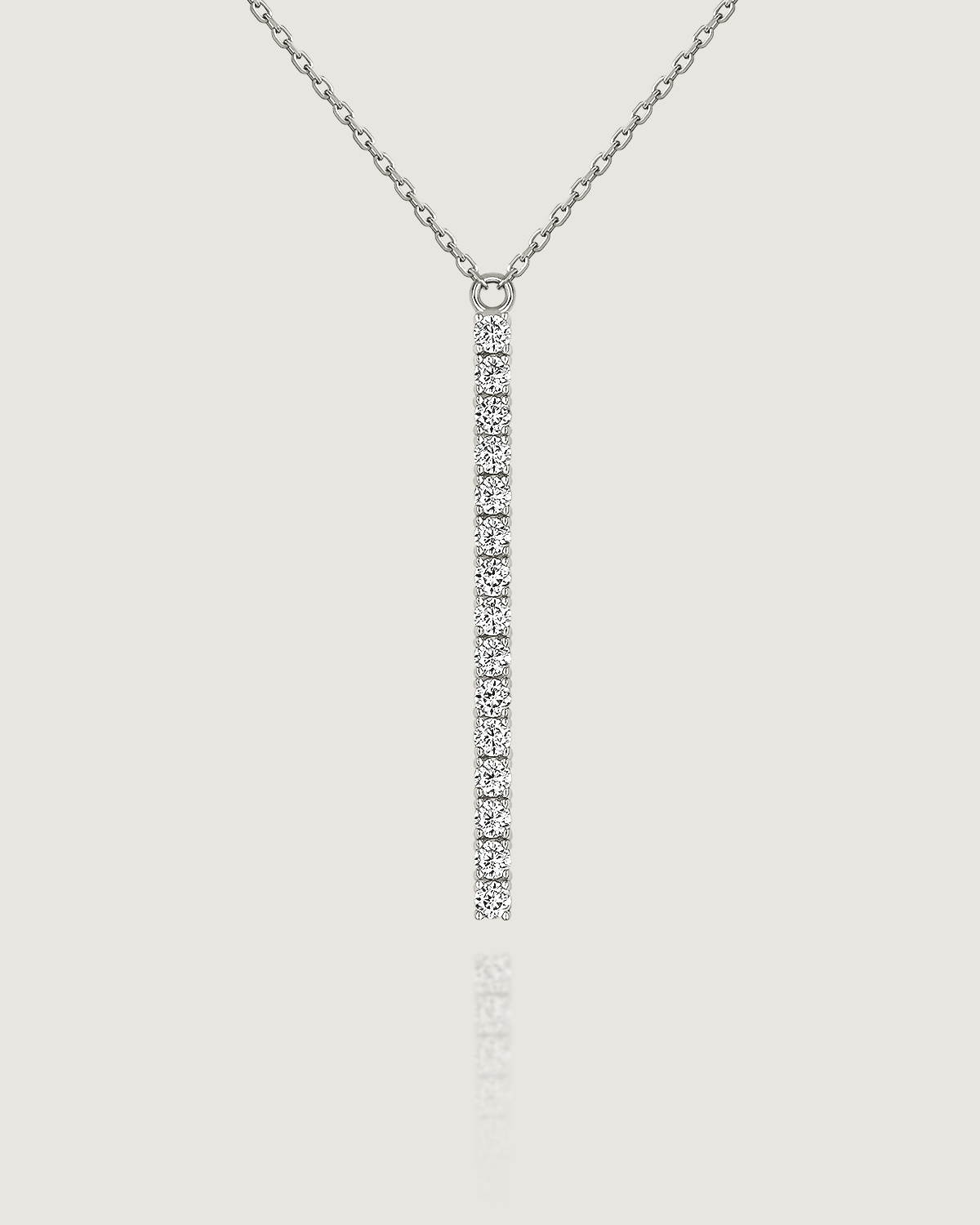Bright Drop Necklace (2.0mm)