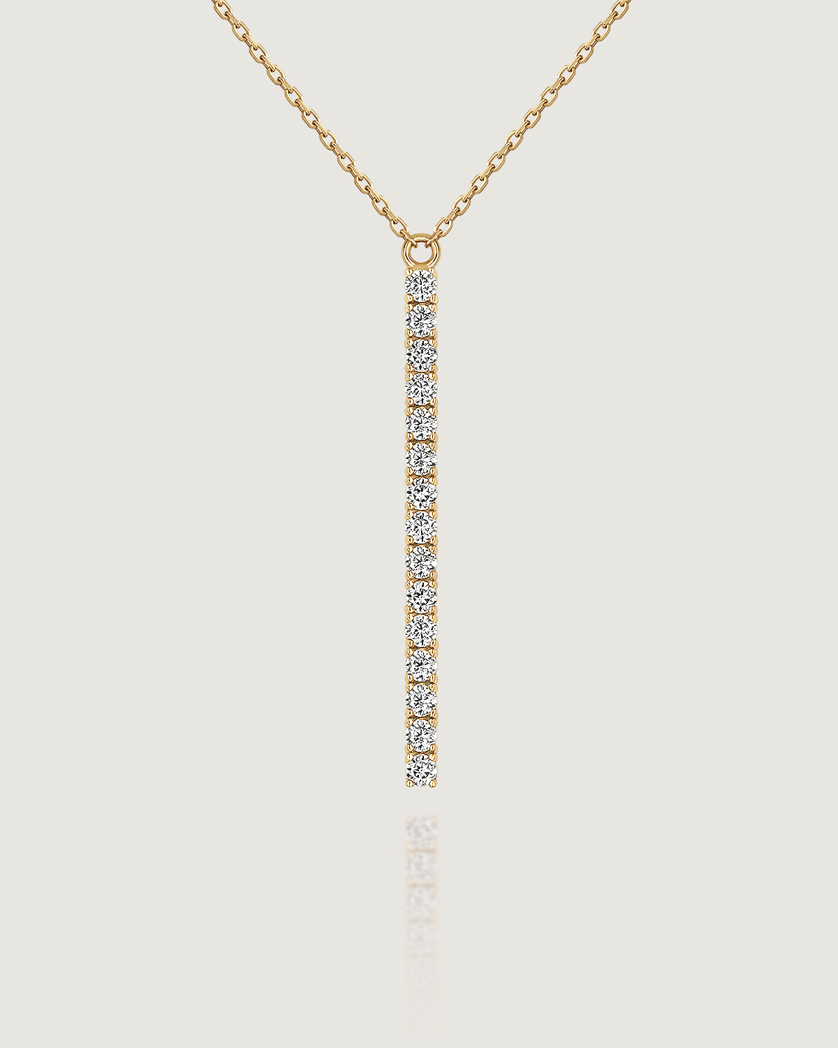 Bright Drop Necklace (2.0mm)