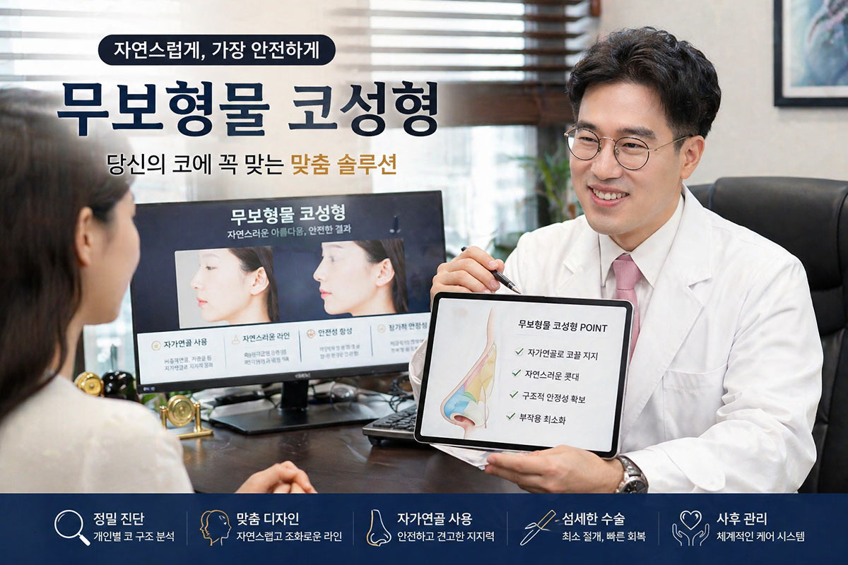 무보형물 코 수술
