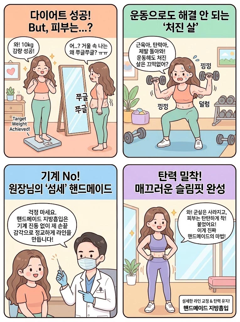 다이어트와 지방흡입 차이점
