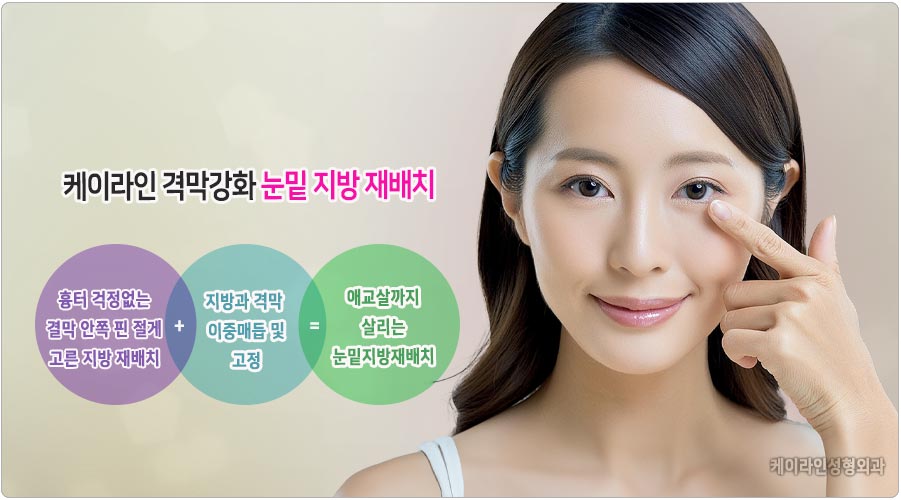 격막 강화 눈밑 지방재배치