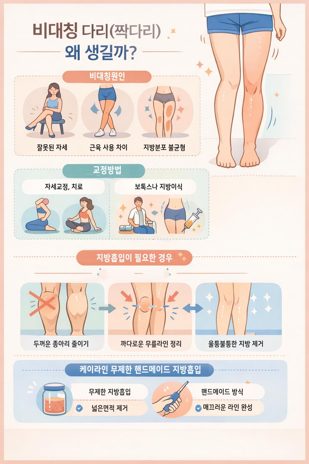짝다리 교정