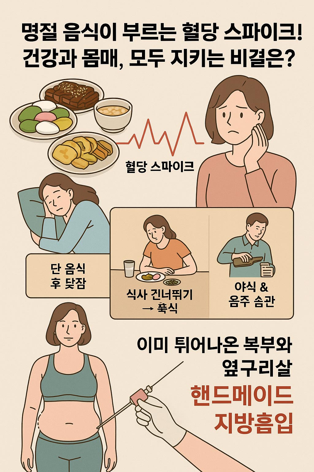명절 음식 혈당 스파이크