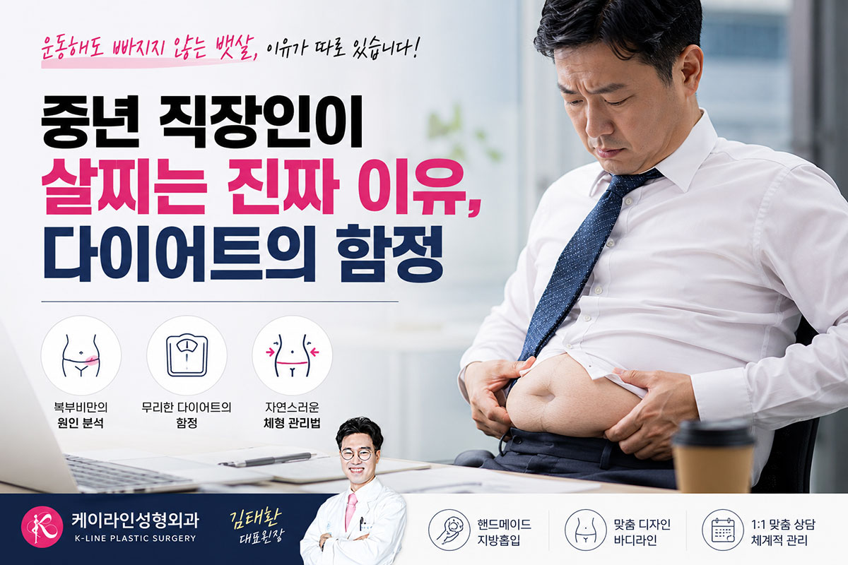 중년 직장인이 살이 찌는 이유