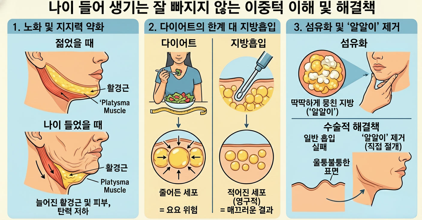 이중턱 지방흡입