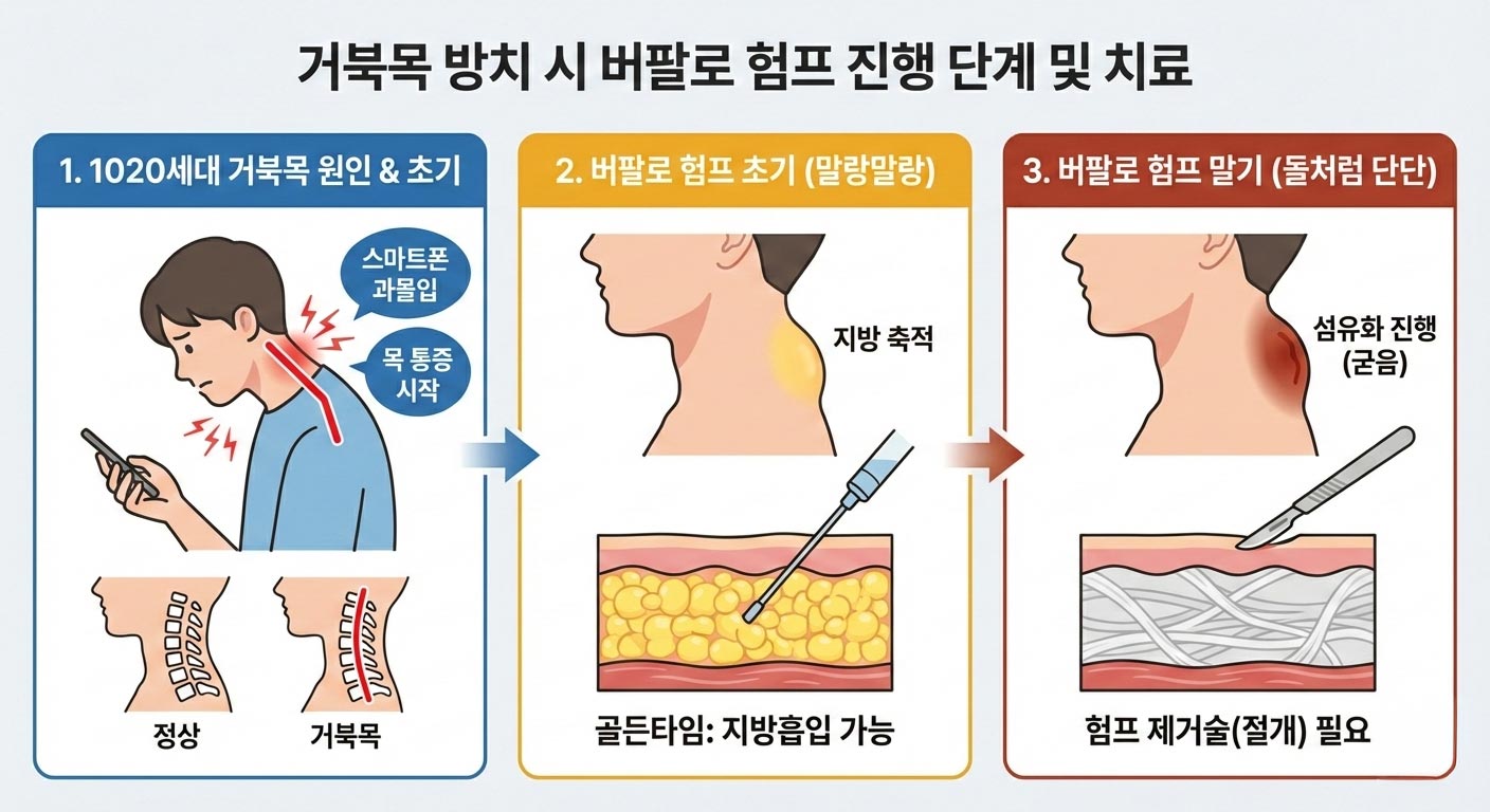 버팔로 험프 제거 방법