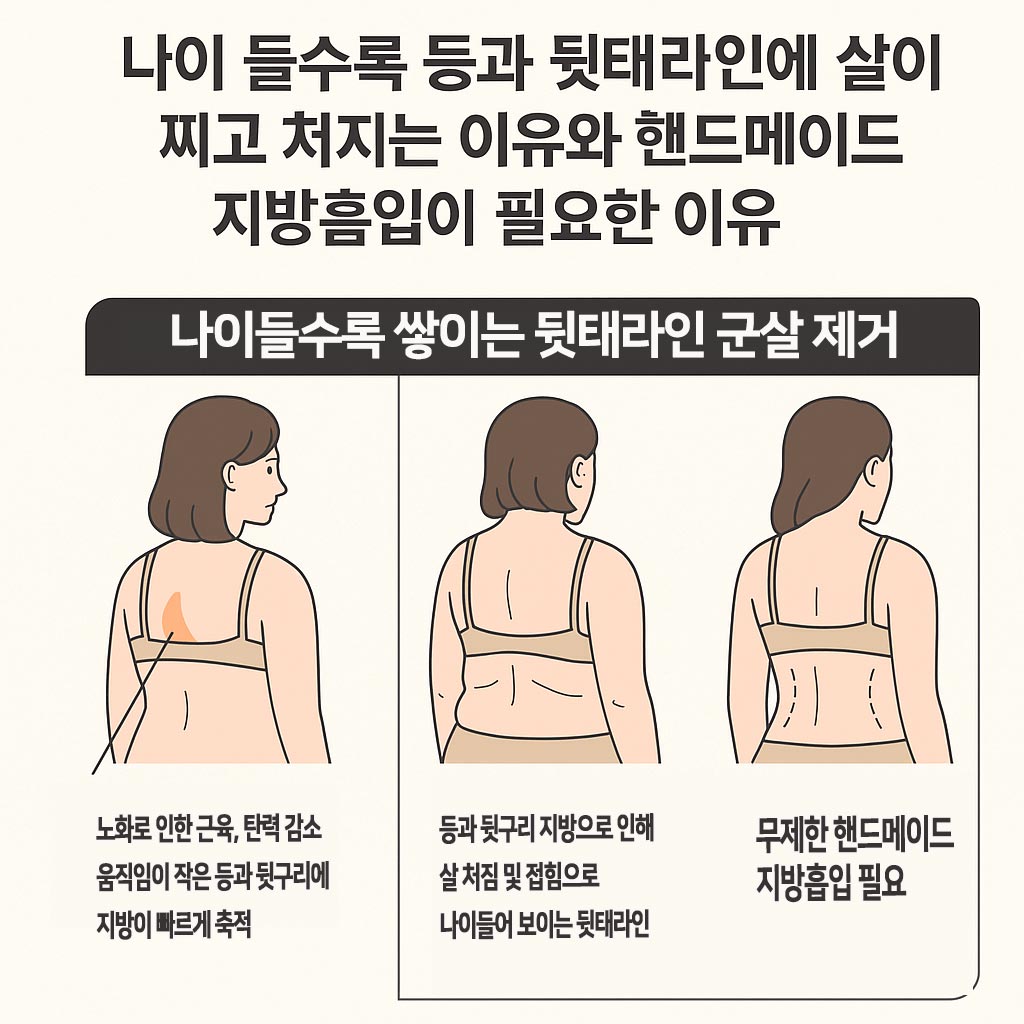 뒷태라인 지방흡입 필요성