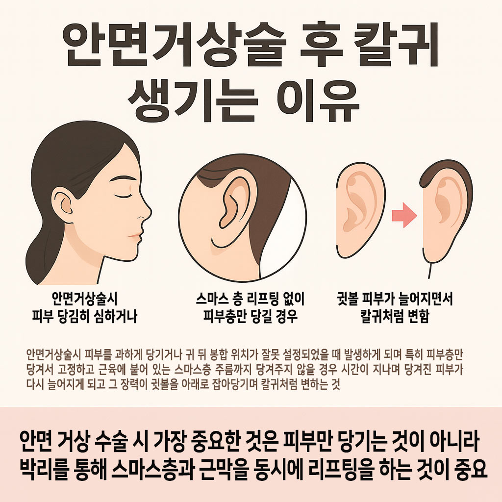 칼귀 걱정없는 스마스 안면거상술
