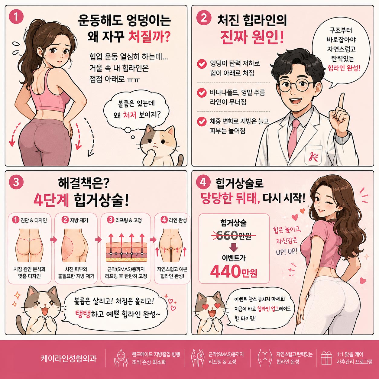 힙라인 개선방법