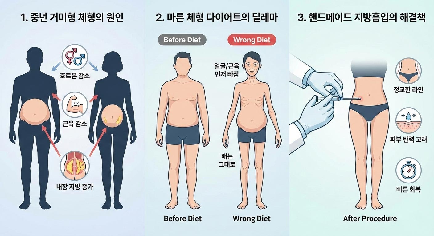 거미형체형 지방흡입 방법