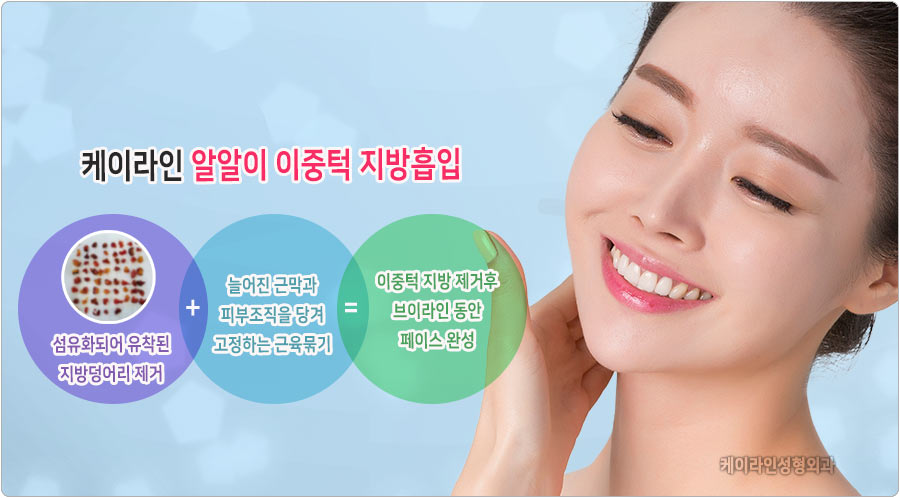 이중턱 지방흡입