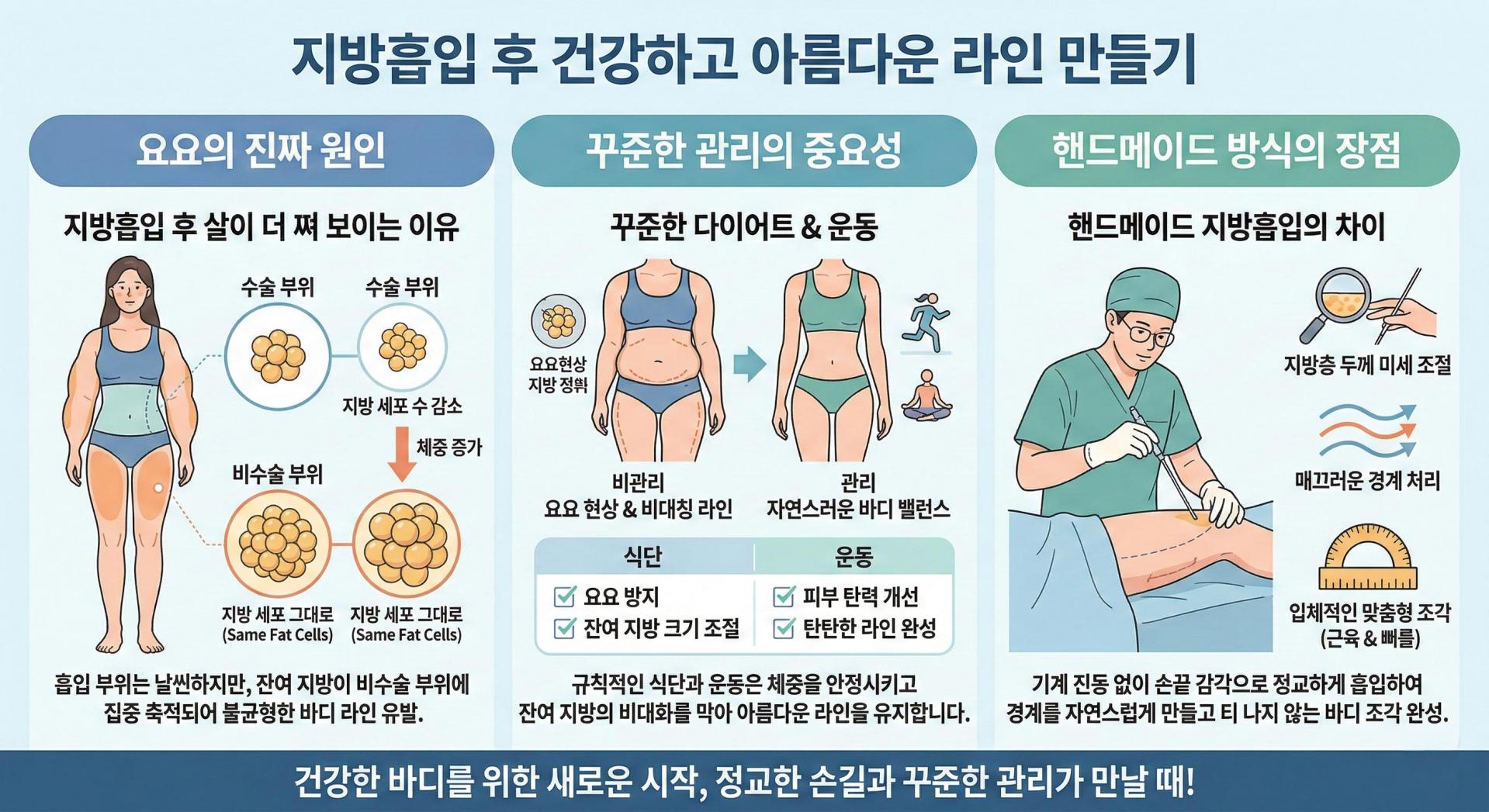 핸드메이드 지방흡입 장점