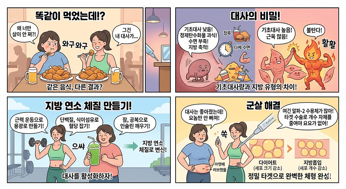살이 찌는 원인