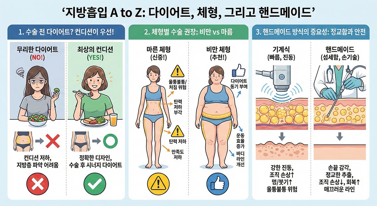 체형별 지방흡입