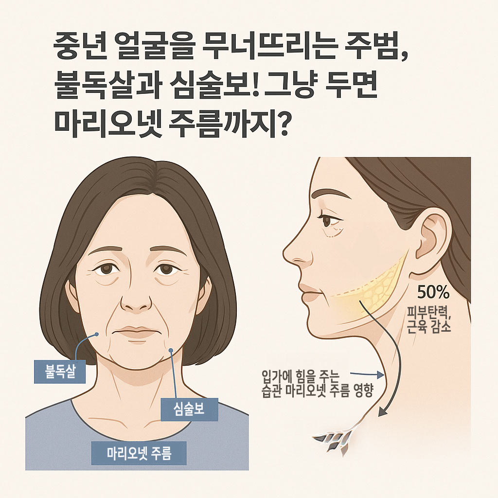 마리오넷 주름 원인