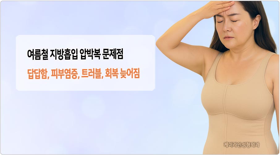지방흡입 후 압박복 문제점