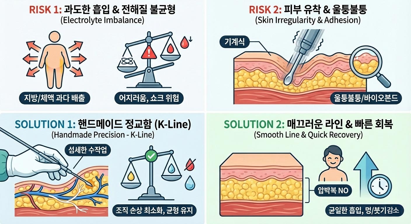 핸드메이드 지방흡입 장점