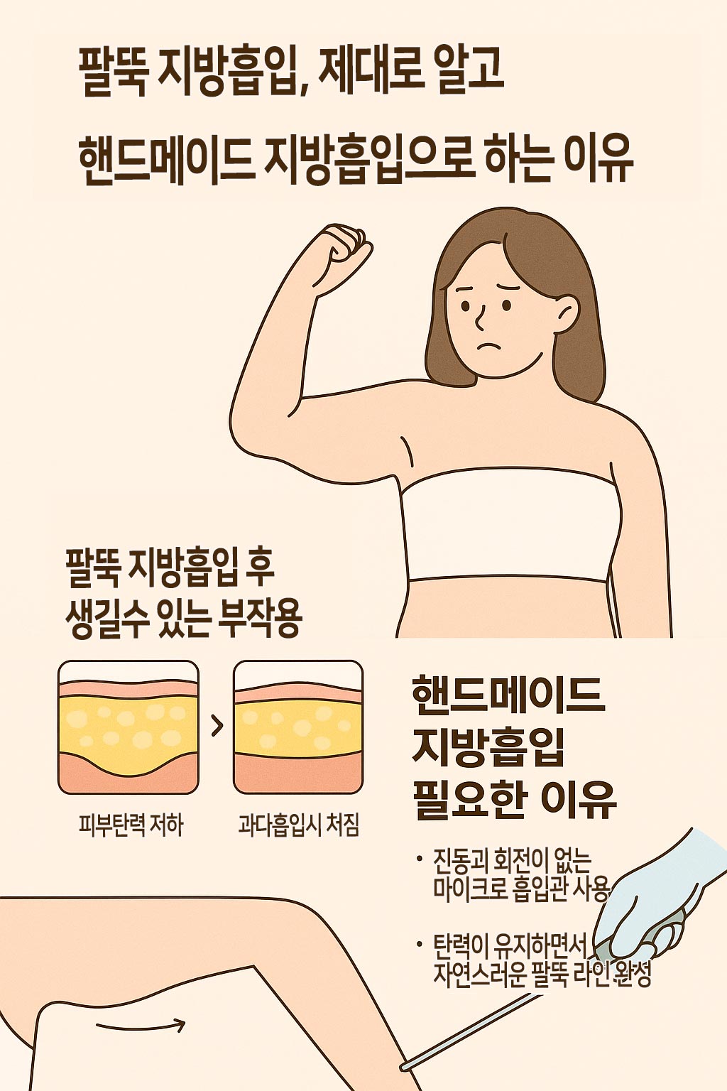 팔뚝 핸드메이즈 지방흡입