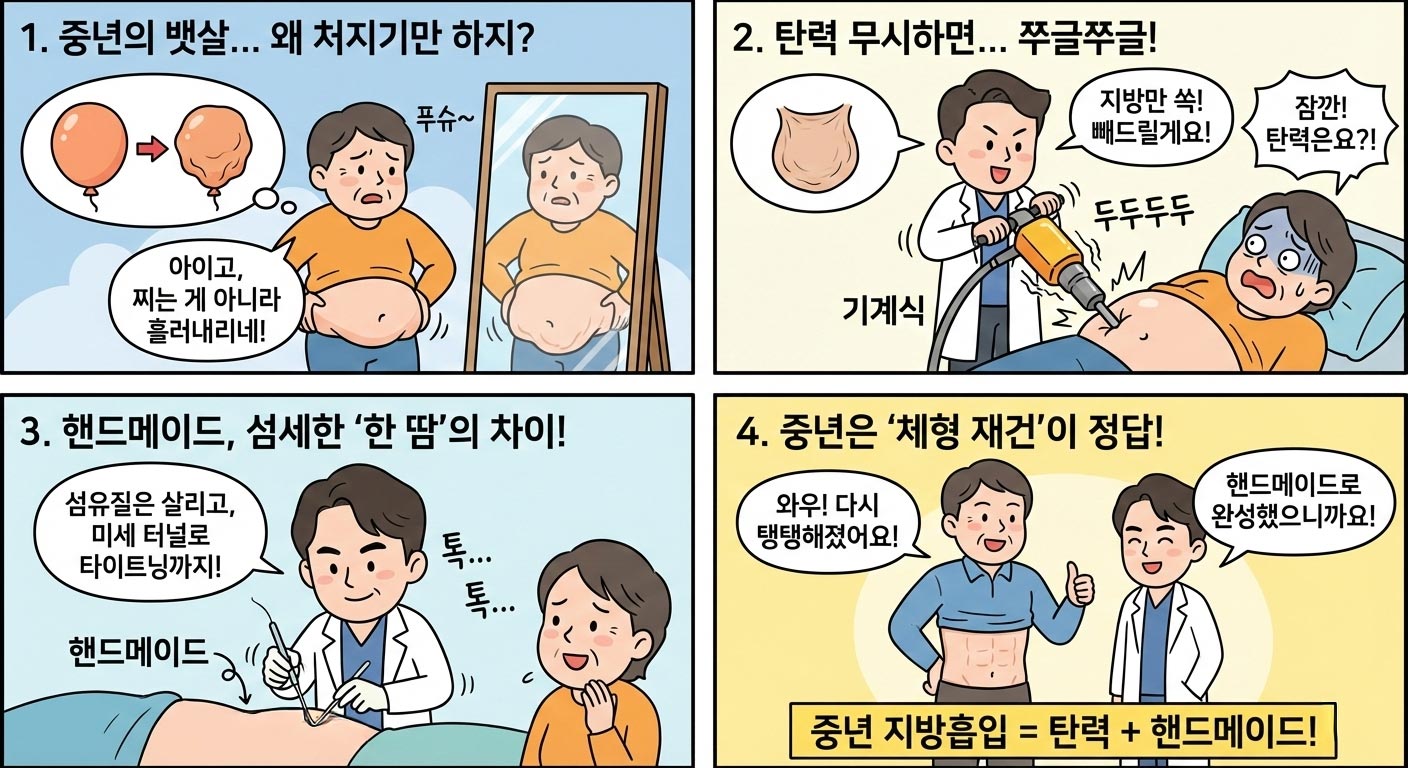 중년 지방흡입
