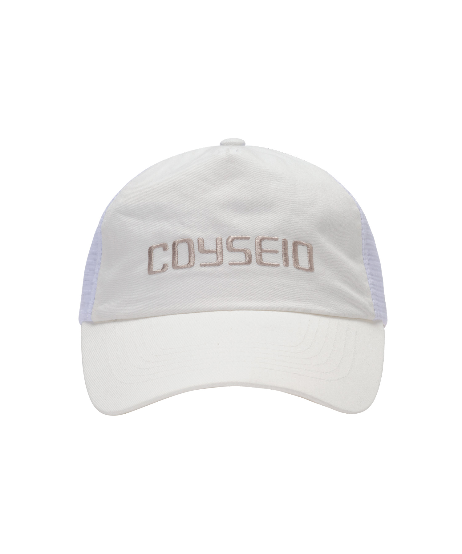 MUSINSA公式 | COYSEIO LOGO MESH CAP WHITE