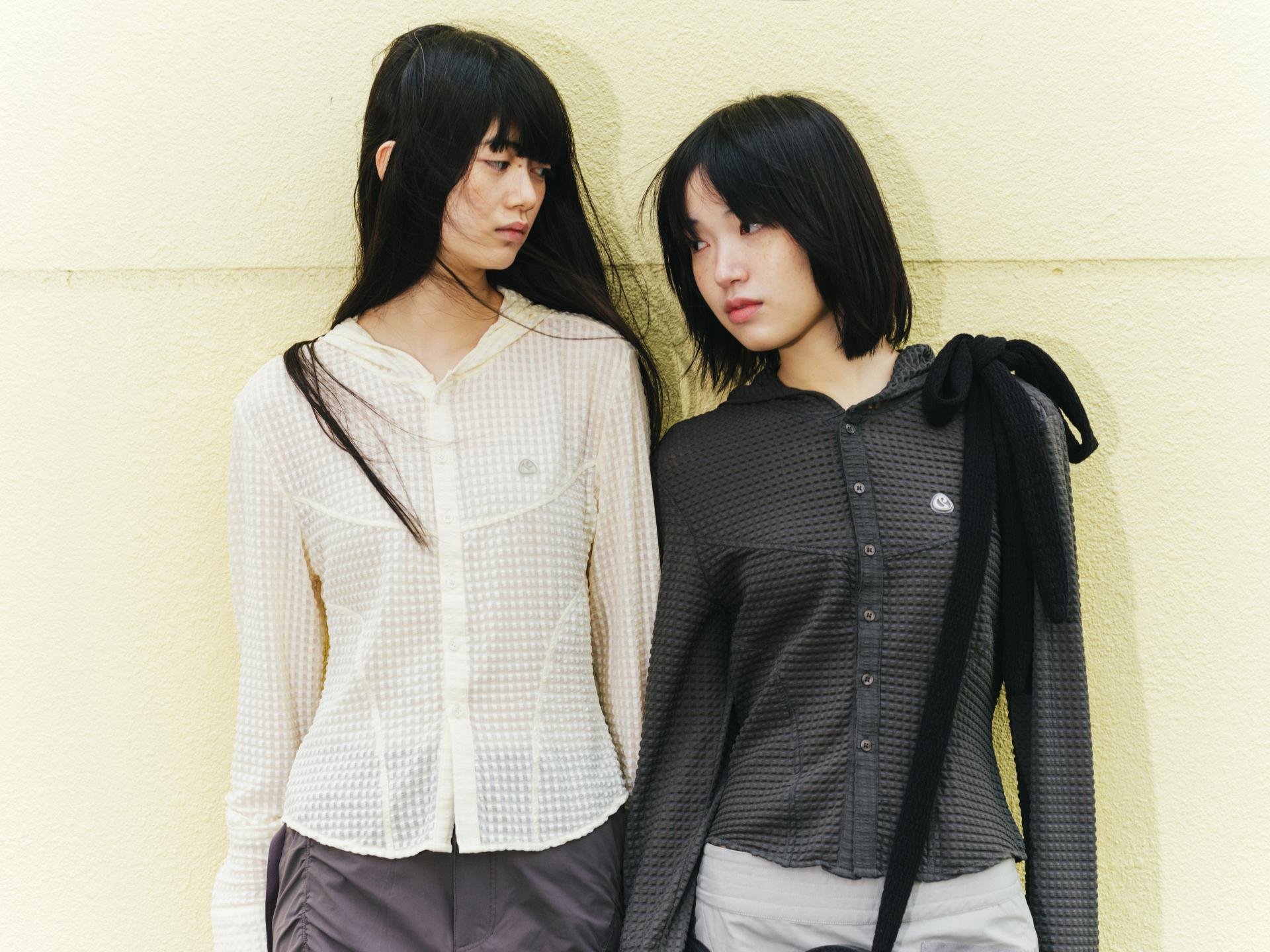レビュー高評価商品 SHIRTS HOODIE ROUND CHARCOAL coyseio - トップス